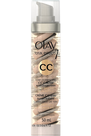 Olay CC Cream Total Effects Tone Correcting Moisturizer with Sunscreen