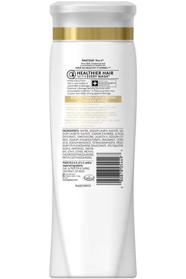 Pantene Pro-V Color Preserve Shine 2-In-1 Shampoo & Conditioner 12 6 Fl Oz