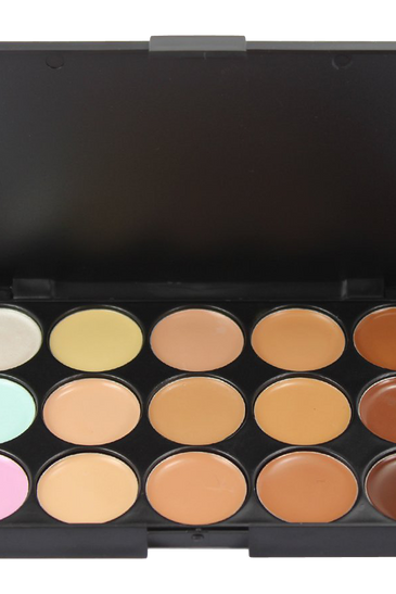 Youngman 15 Colors Professional Concealer Camouflage Makeup Palette Contour Face Contouring Kit