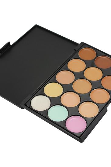 Youngman 15 Colors Professional Concealer Camouflage Makeup Palette Contour Face Contouring Kit