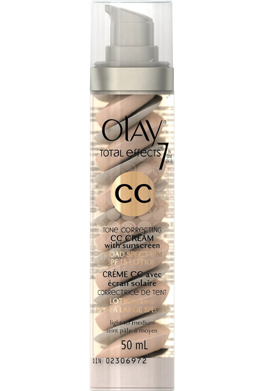 Olay CC Cream Total Effects Tone Correcting Moisturizer with Sunscreen