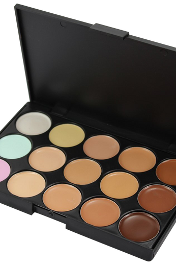Youngman 15 Colors Professional Concealer Camouflage Makeup Palette Contour Face Contouring Kit